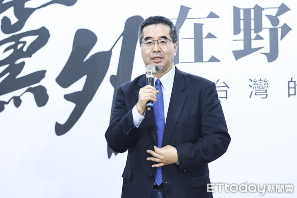 ▲蕭旭岑出席黨外在野大聯盟成立大會。（圖／記者林敬旻攝）