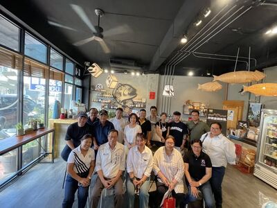 菲律賓大使葛若菲到枋寮　促進台菲農牧進一步交流