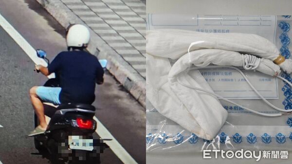 ▲基隆惡男預謀勒頸女業務。（圖／記者郭世賢翻攝）