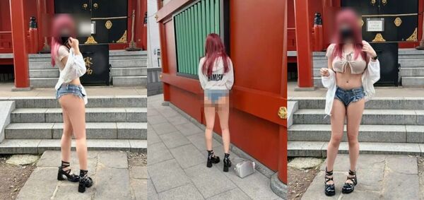 日本神社前台女「羞恥任務」露臀抽獎　網轟：台灣臉丟光 