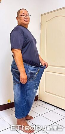 ▲▼王姓廚師在3個月內健康減重36公斤。（圖／王先生提供）