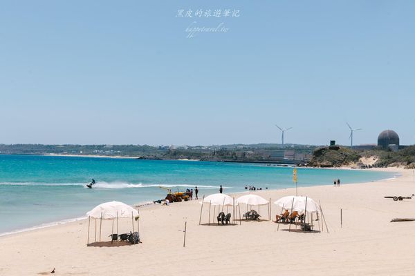 ▲▼南灣沙灘。（圖／部落客黑皮的旅遊筆記授權提供）