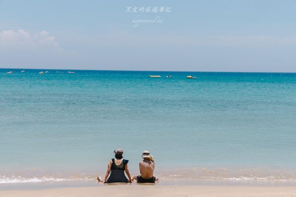 ▲▼南灣沙灘。（圖／部落客黑皮的旅遊筆記授權提供）