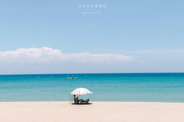 ▲▼南灣沙灘。（圖／部落客黑皮的旅遊筆記授權提供）