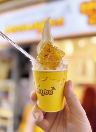 ▲▼海鮮煎餅,名品糖餅,Honey Ba Beoljip Ice Cream。（圖／部落客小虎食夢網授權提供）