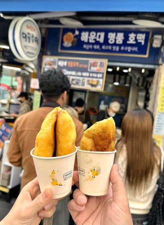 ▲▼海鮮煎餅,名品糖餅,Honey Ba Beoljip Ice Cream。（圖／部落客小虎食夢網授權提供）