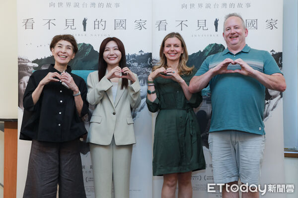 ▲▼《看不見的國家》台灣上映記者會-吳沛憶，馮賢賢，葛靜文Vanessa Hope，泰德霍普Ted Hope。（圖／記者周宸亘攝）