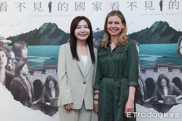▲▼《看不見的國家》台灣上映記者會-吳沛憶，葛靜文Vanessa Hope。（圖／記者周宸亘攝）
