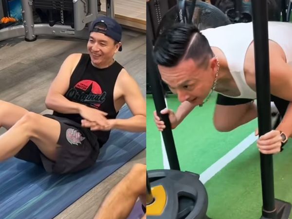 ▲▼小鐘為實境節目拼了  。（圖／好看娛樂提供）
