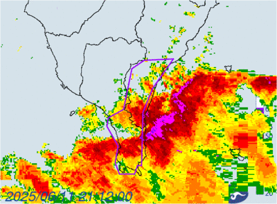 快訊/大雷雨夜襲!3縣市「大雨特報」下到明天!最新警戒區域曝