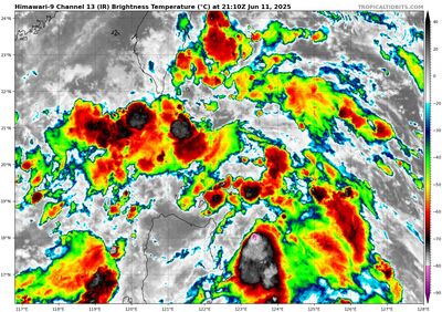快訊／「熱帶低壓逼近」8級強風來了　4縣市大雨特報