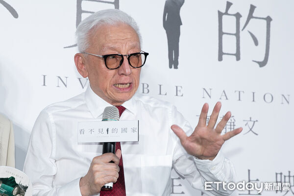 ▲▼《看不見的國家》台灣上映記者會-曹興誠。（圖／記者周宸亘攝）