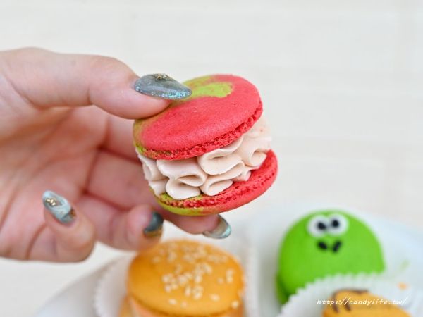 ▲▼Melting Finger Cafe 舔舔手馬卡龍。（圖／部落客糖糖`s 享食生活授權提供）