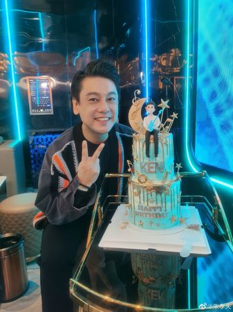 ▲朱孝天談F4合體。（圖／翻攝自微博／朱孝天）