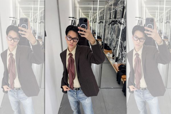 鄧佳駿的姑姑是已故歌后鄧麗君。（翻攝自threads）