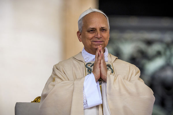 ▲第267任美國籍教宗普瑞弗斯特。（圖／達志影像／美聯社）。（圖／達志影像／美聯社）