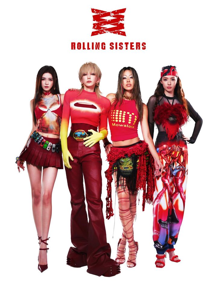 ▲▼蔡詩芸攜手張予曦、劉忻、郭碧婷組成女團「ROLLING SISTERS」正式出道。（圖／人見人愛娛樂提供）