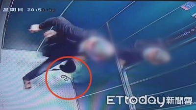 社區電梯有蛇!男嚇到跳腳以為有人搞鬼 看監視器笑翻了