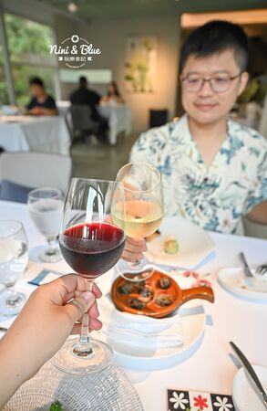 ▲▼台中法式料理平日午間套餐980元起，美術館巷弄的美軍宿舍老宅玻璃屋。（圖／部落客NINI AND BLUE 提供）