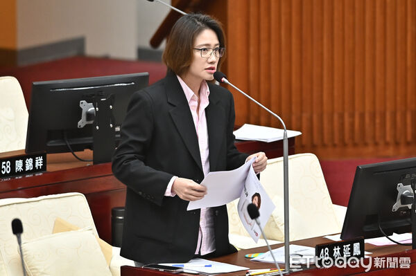 ▲▼台北市議員林延鳳。（圖／記者李毓康攝）
