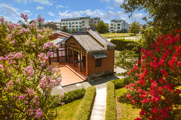 ▲彰化「成美文化園」迎來百日紅花季。（圖／成美文化園提供）