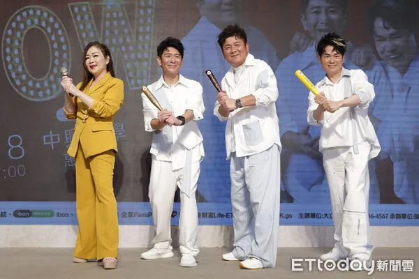 ▲▼劉家榮、荒山亮、李明洋【三冠王說唱會】記者會，嘉賓張秀卿。（圖／記者湯興漢攝）