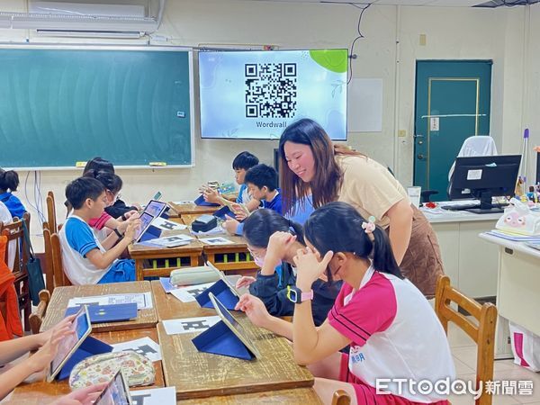 ▲台南市積極推動5G智慧學習計畫，和順國小、大灣國小、億載國小代表南市簡報成果分享。（記者林東良翻攝，下同）