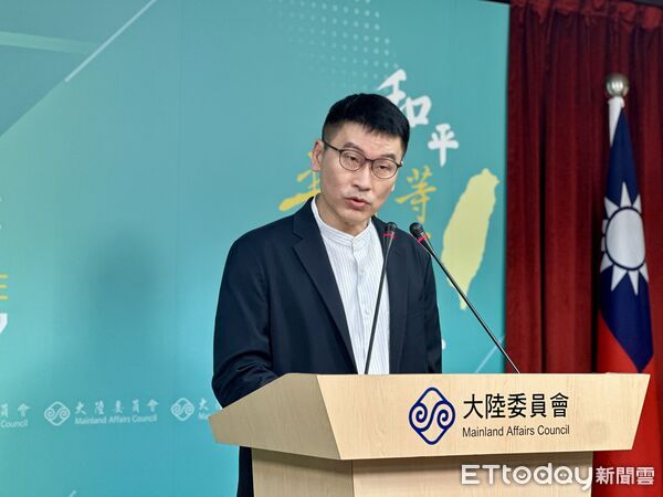 ▲▼陸委會副主委、發言人梁文傑。（圖／記者蔡紹堅攝）