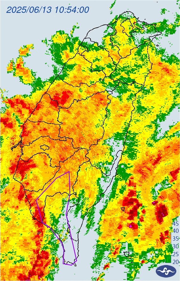 ▲▼大雷雨。（圖／氣象署）