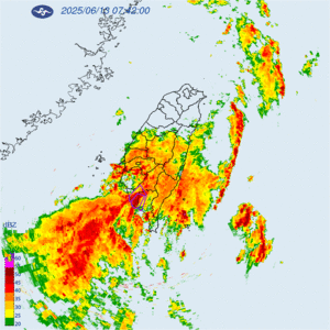 快訊/南高屏大雷雨國家警報 豪雨區增至4縣市