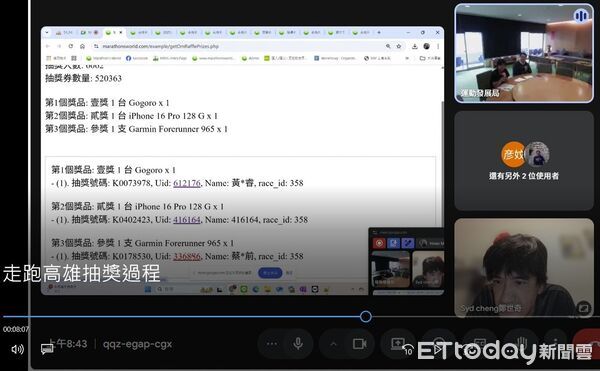 ▲▼ 走跑高雄2.0掀運動熱潮　壓軸大獎Gogoro抽出！得主曝光。（圖／記者賴文萱翻攝）