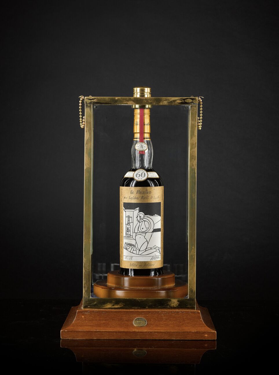 ▲Macallan 1926 Valerio Adami。（圖／翻攝蘇富比官網）