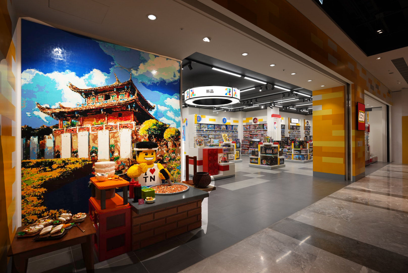 ▲台南首間樂高專賣店今開幕。（圖／業者提供）