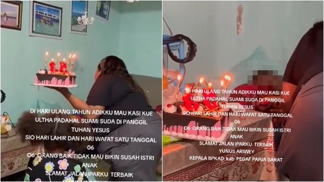 ▲▼驚喜慶生卻發現「丈夫已斷氣」　印尼人妻情緒潰堤。（圖／翻攝TikTok）