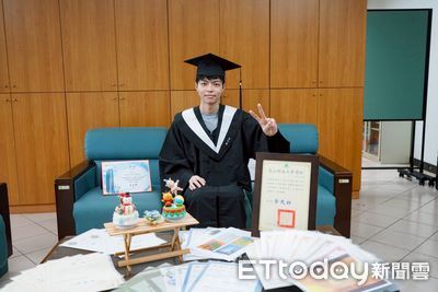 胸骨凹陷撐不住夢想！　崑科大錢谷村逆轉人生錄取6所碩士班