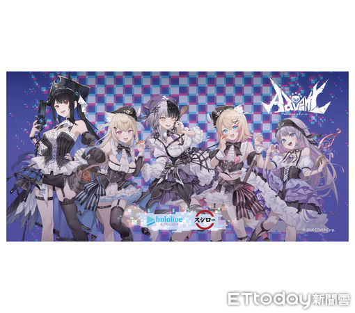 ▲壽司郎聯名VTuber《降臨 Advent》　指定餐點送插卡與胸章。（圖／壽司郎提供）