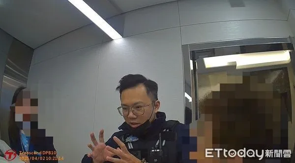 ▲▼ 士林分局文林派出所警員彭炳棠、朱家逸          。（圖／記者黃宥寧翻攝）