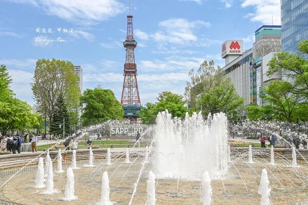 ▲▼大通公園烤玉米。（圖／部落客周花花，甲飽沒授權提供）
