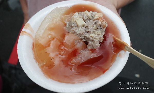 ▲▼三重阿伯分子尾肉圓。（圖／部落客陳小可的吃喝玩樂授權提供）