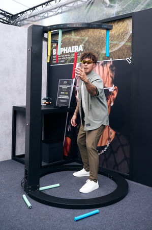 ▲郭泓志今天出席活動。（圖／Oakley提供）