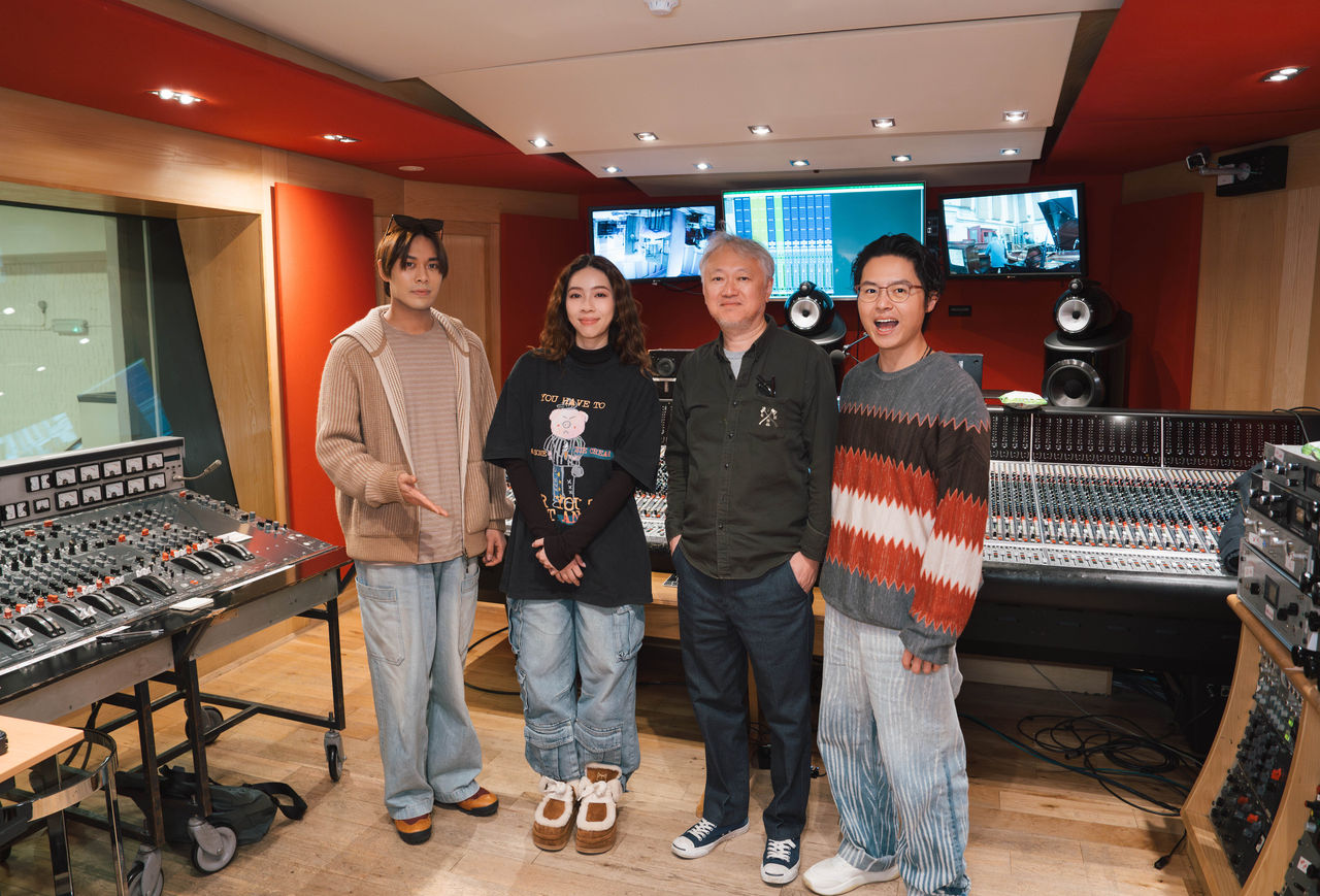 ▲▼「告五人：就像那些要命的傻瓜 On the Road」錄音紀實。（圖／相信音樂提供）