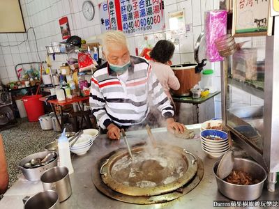 北港朝天宮必喝60元牛肉湯續湯免費！