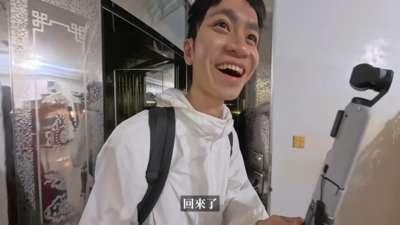 Andy「騎車環島」回家對話催淚! 1人包辦陸海空拍+剪…觀看數驚人