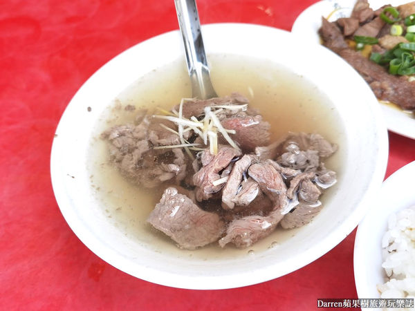 ▲▼北港美食「輝煌牛肉湯」，推薦60元牛肉湯超便宜，還能免費續湯雲林美食小吃。（圖／部落客Darren提供）