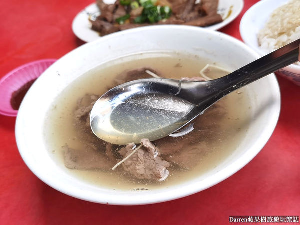 ▲▼北港美食「輝煌牛肉湯」，推薦60元牛肉湯超便宜，還能免費續湯雲林美食小吃。（圖／部落客Darren提供）