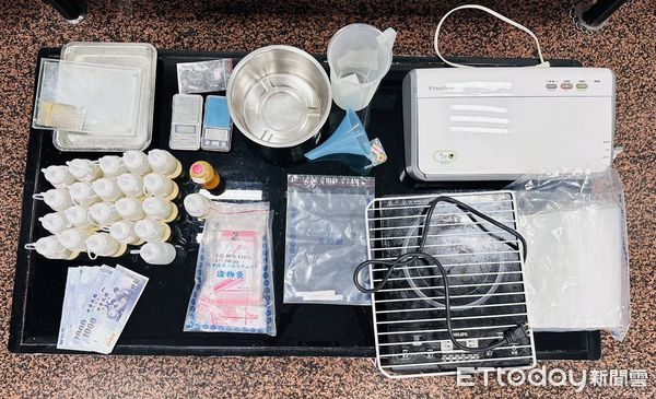 ▲▼東區酒店幹部身上查獲依托煙彈，警剝4層皮逮幕後毒梟。（圖／記者邱中岳翻攝）