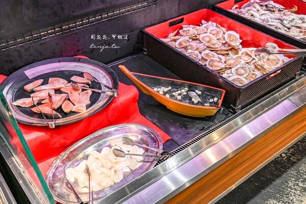 ▲▼「Japanese Buffet Dining DEN 伝」北海道三大蟹吃到飽！狸小路薄野美食推薦。（圖／部落客周花花提供）