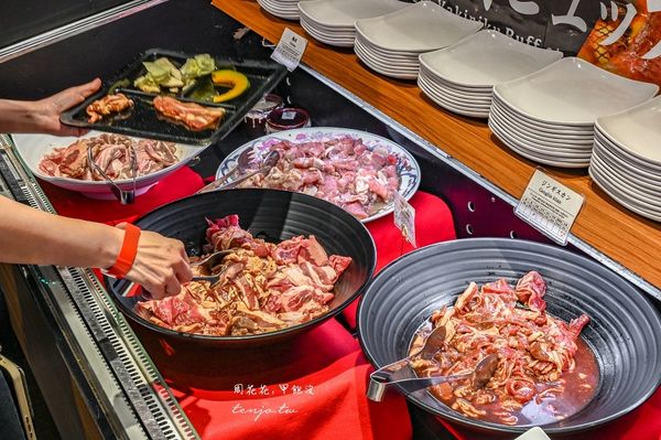 ▲▼「Japanese Buffet Dining DEN 伝」北海道三大蟹吃到飽！狸小路薄野美食推薦。（圖／部落客周花花提供）