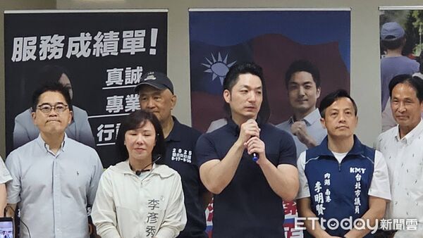 ▲▼台北市長蔣萬安出席國民黨立委李彥秀的內湖問政說明會。（圖／記者呂佳賢攝）