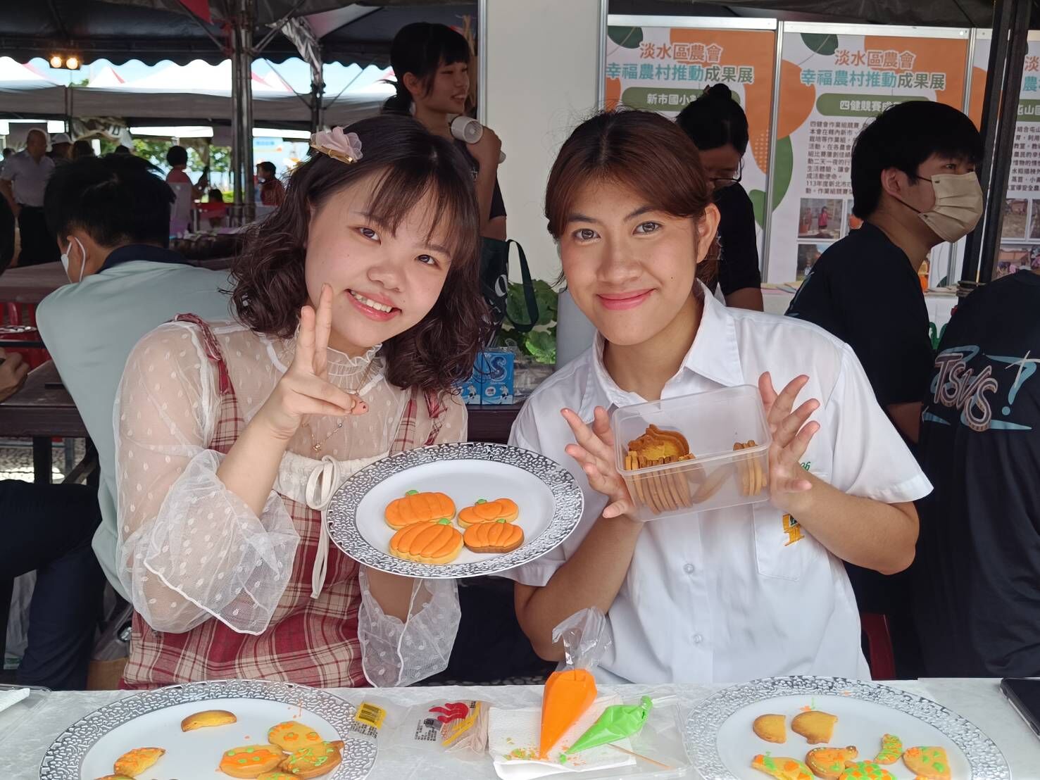 ▲全台大南瓜齊聚新北。（圖／新北市農業局提供）